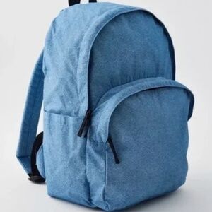 BAGGU Large Nylon Backpack - Digital Denim